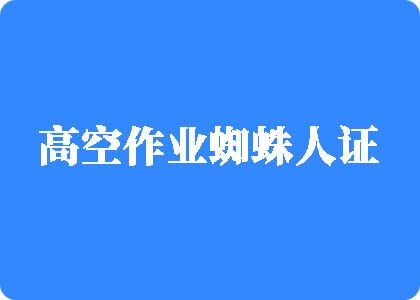 免费看国产女生鸡巴的网站高空作业蜘蛛人证